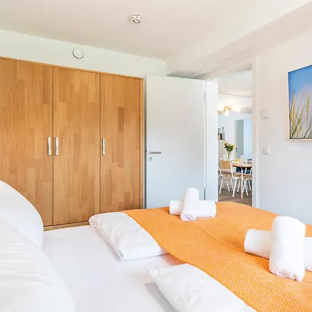 Apartmán Prora - Ferienwohnung Mit Meerblick, Grossem Wohnbereich Und Waschmaschine - Seeadler Binz