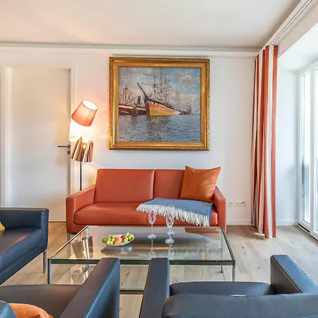 Prora - Ferienwohnung Mit Meerblick, Grossem Wohnbereich Und Waschmaschine - Seeadler *