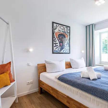 Apartmán Prora - Ferienwohnung Mit Meerblick, Grossem Wohnbereich Und Waschmaschine - Seeadler *